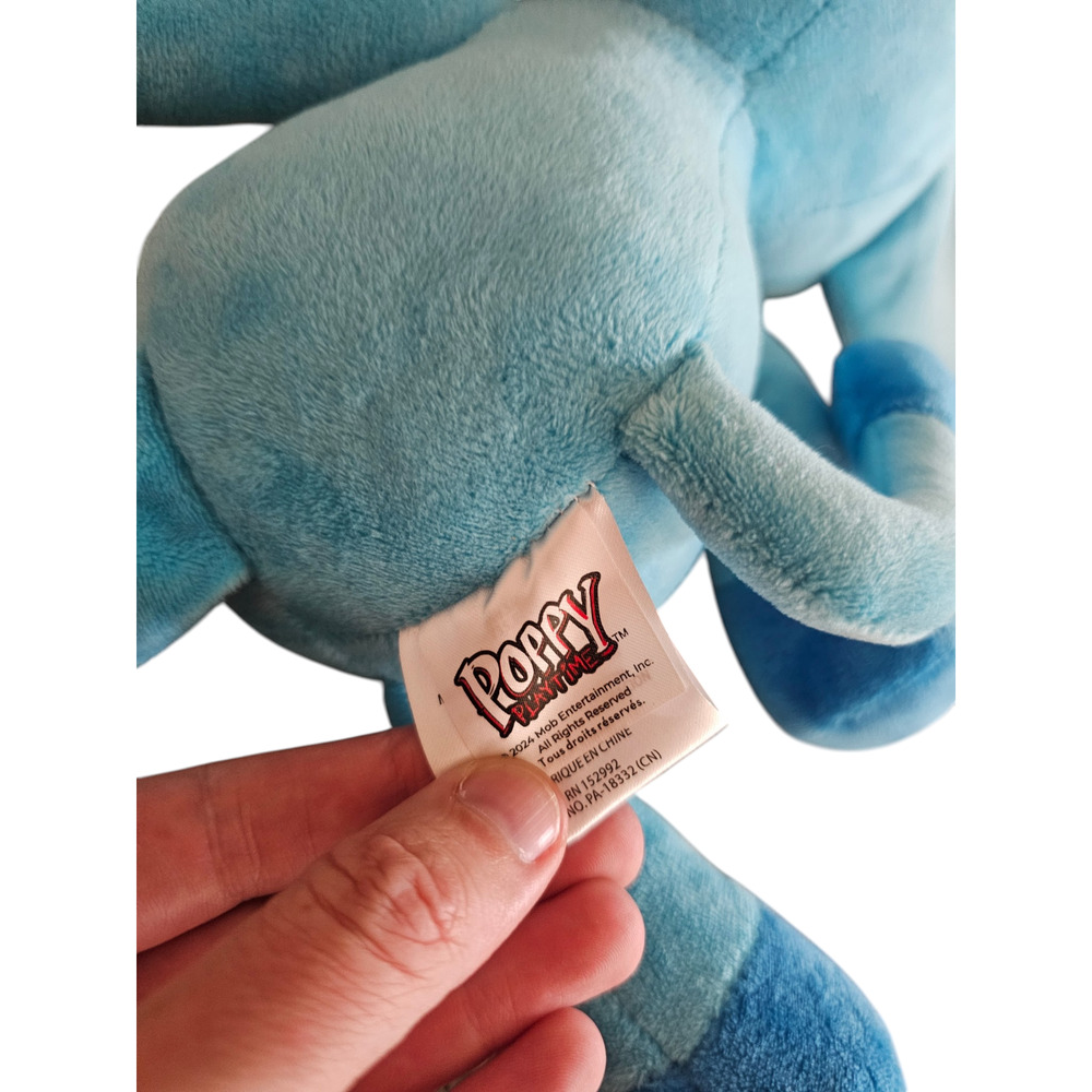 Poppy Playtime Bubba Bubbaphant plush toy Blue Elephant - Picture 4 of 5